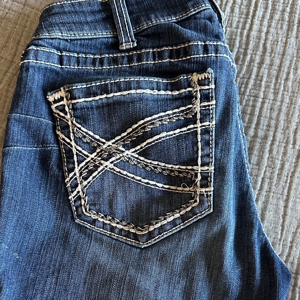 Ariat Women's Indigo Denim Jeans - Picture 2 of 4